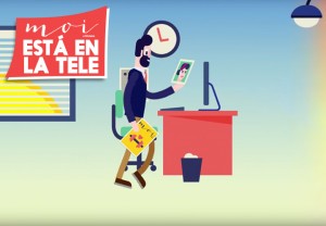 moi está en la tele