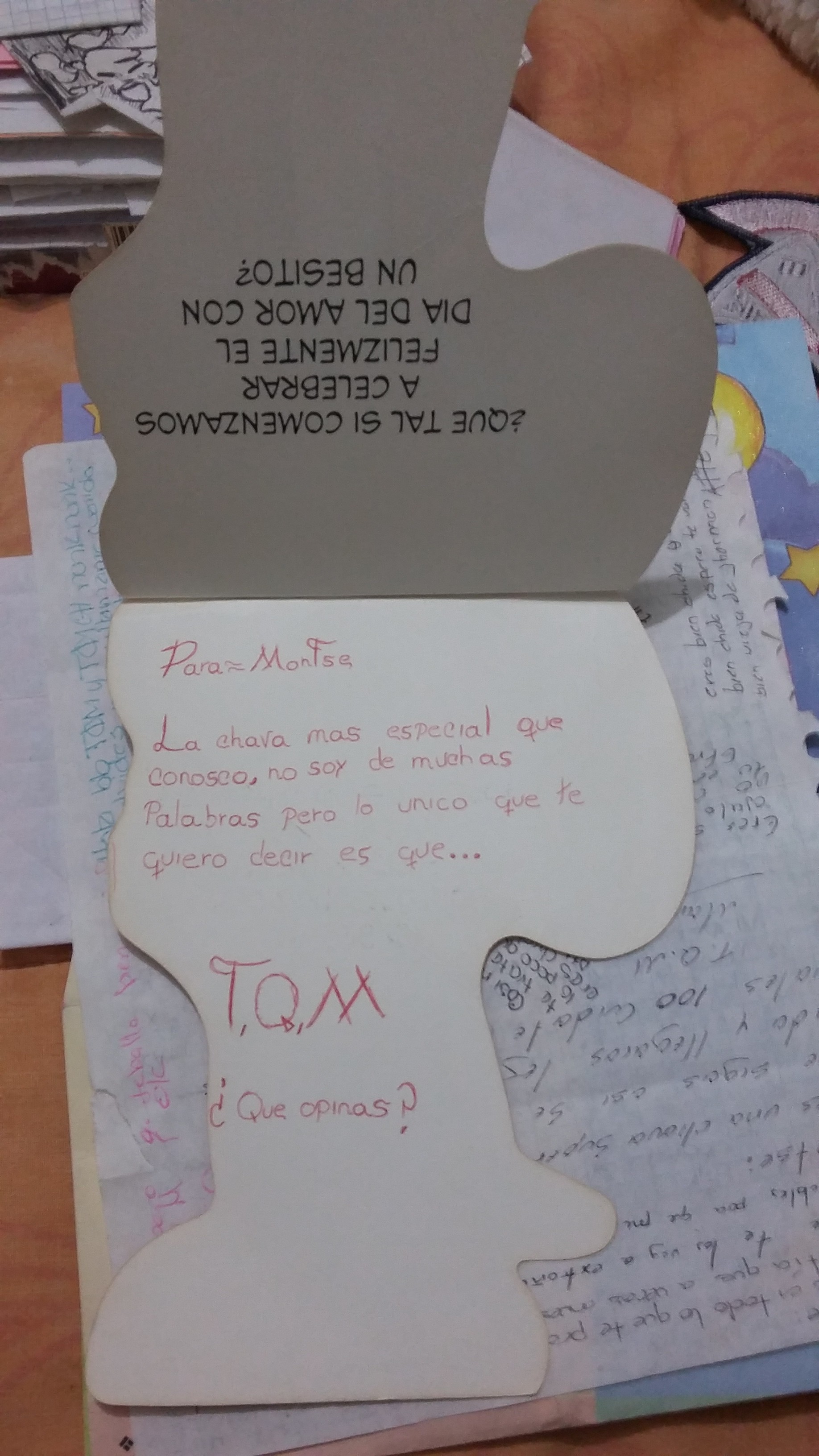 Las cartas de amor en los 90s  Moi