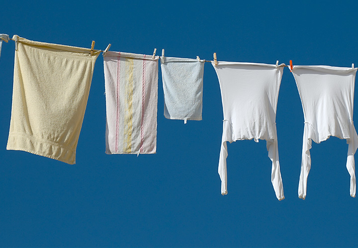 La ilusión de la ropa blanca