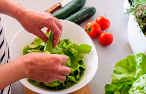 preparacion ensalada