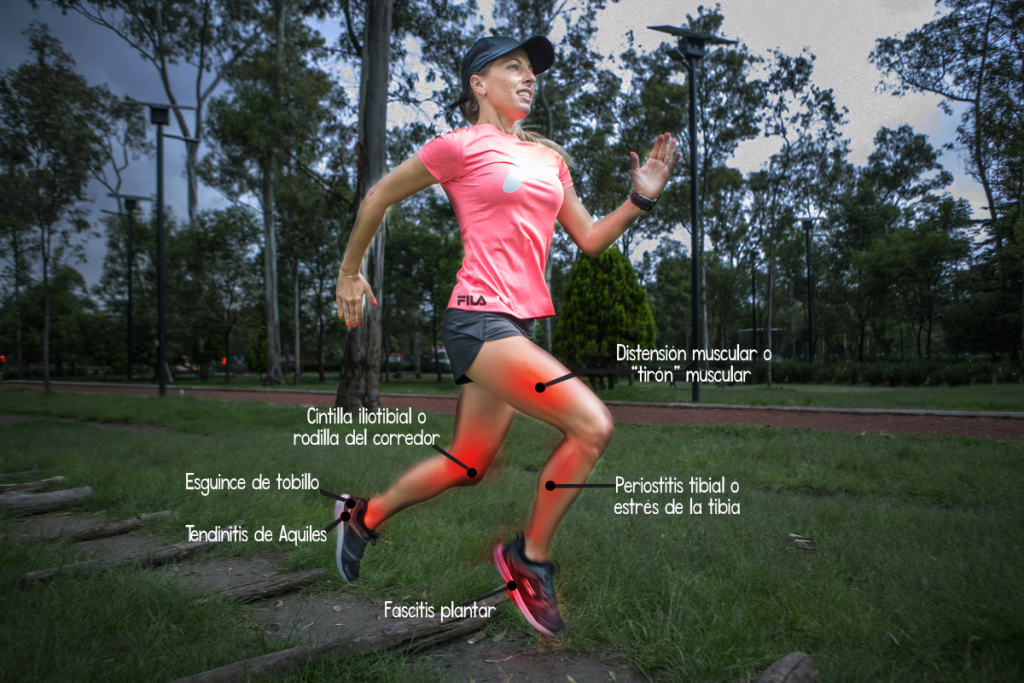 Dalia, lesiones