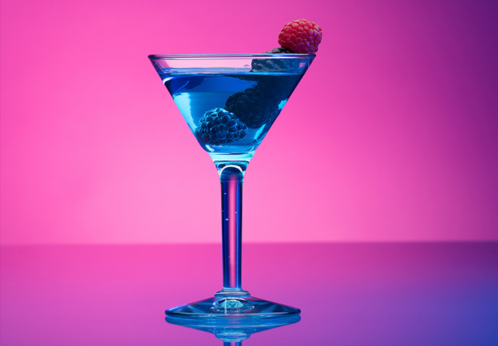 martini de berries