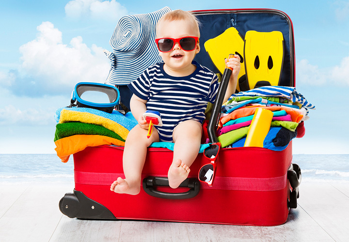 Checklist para viajar con tu bebé
