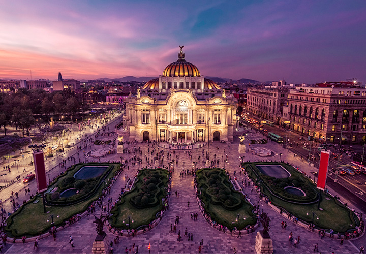 bellas artes de noche