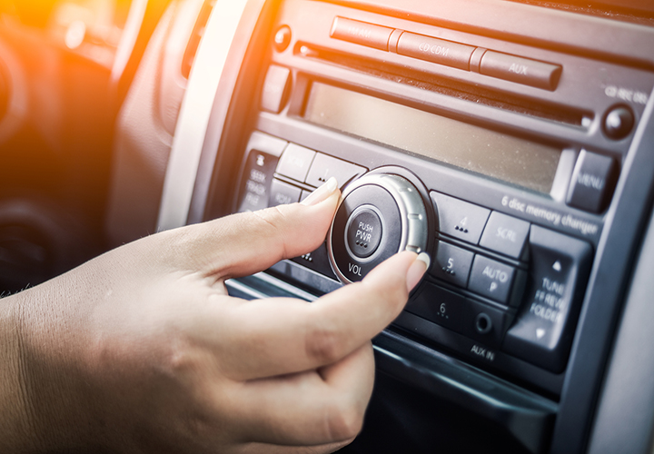 Apagar el radio para ver mejor