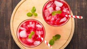 Baja de peso con agua de jamaica