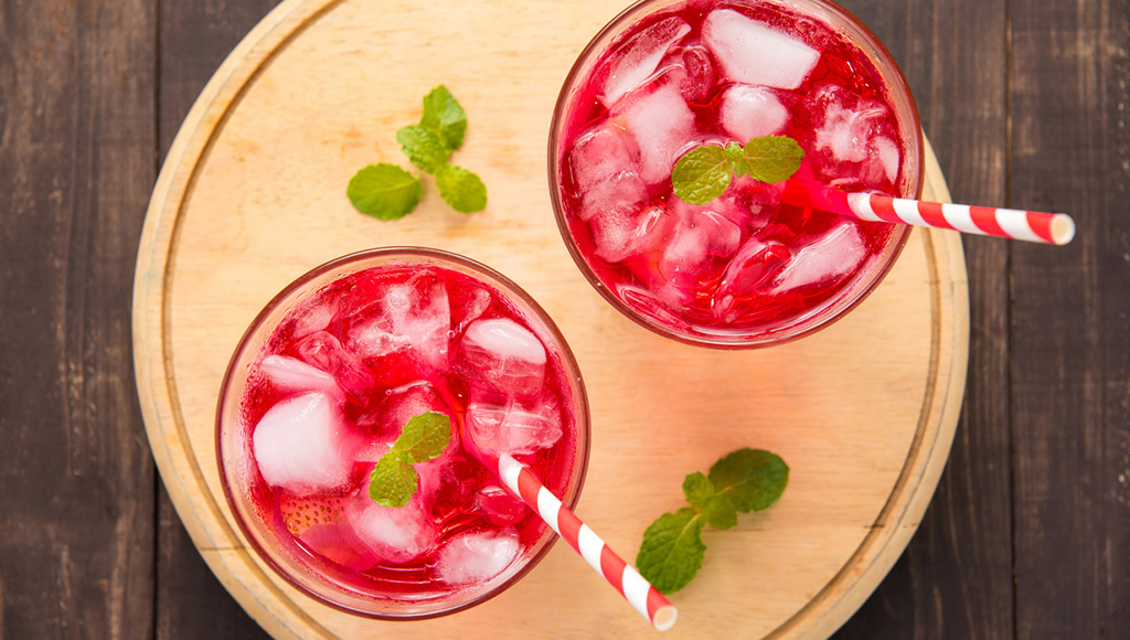 Baja de peso con agua de jamaica