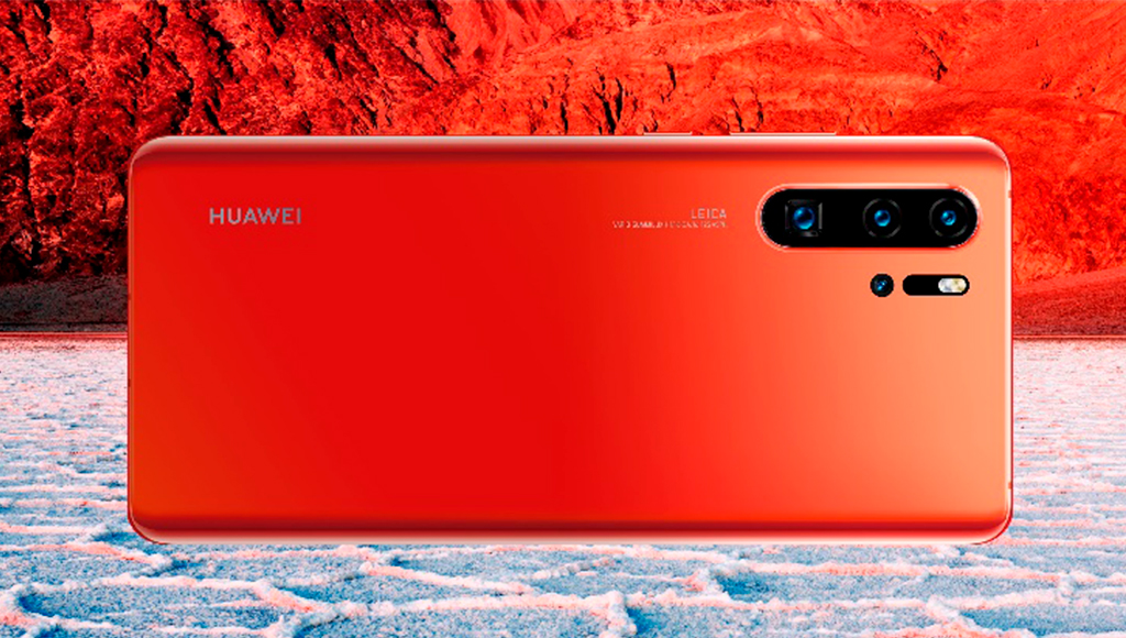 La noche se pintó de naranja con el nuevo P30 Pro Amber Sunrise de Huawei