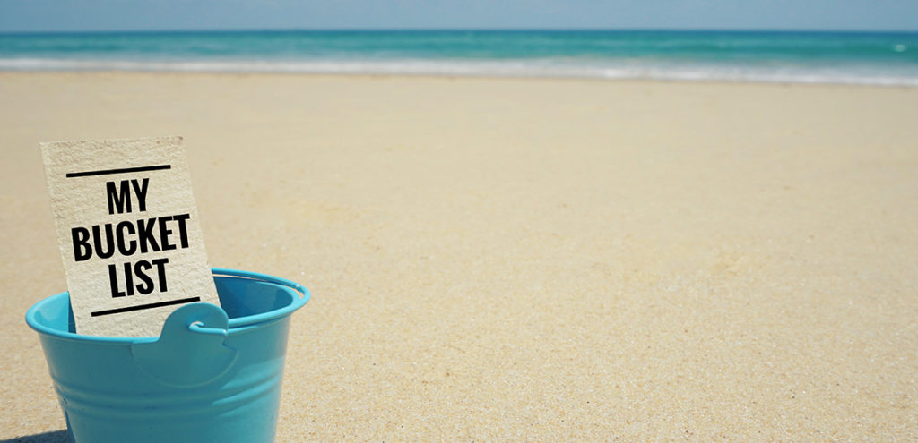 Cómo llenar tu bucket list