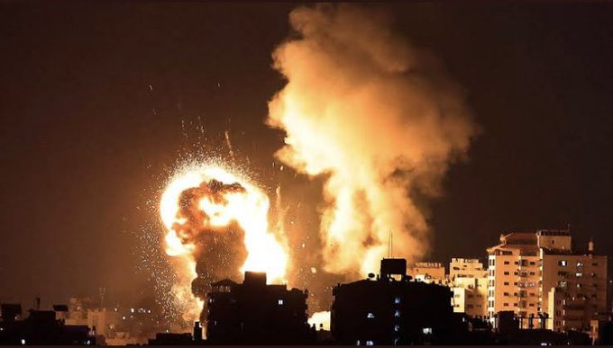 #ÚltimaHora:  imágenes de Kiev atacada por Rusia