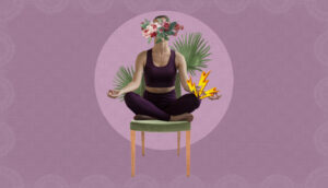 Yoga en silla: perfecto si te ch*ngaste la rodilla