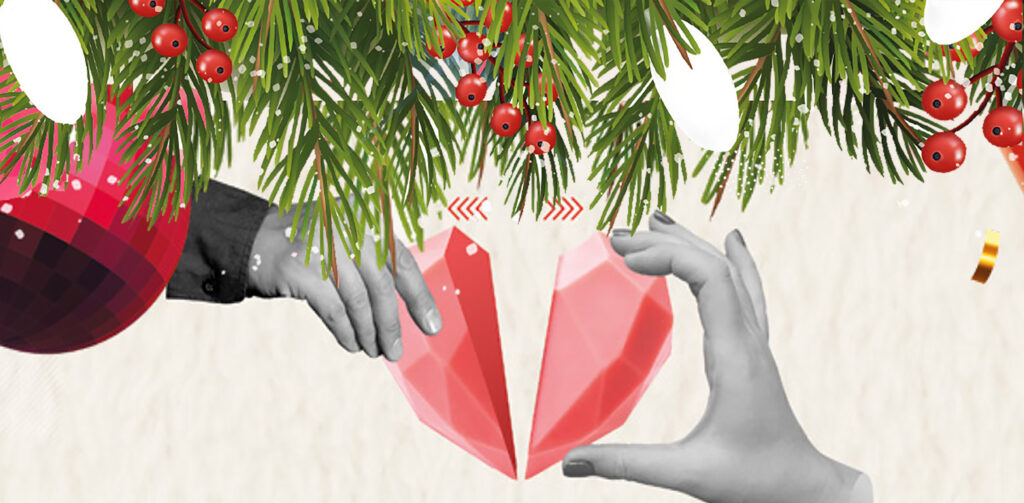 Drinks and food para Navidad