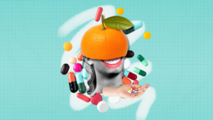 Exprime estas vitaminas con las mandarinas