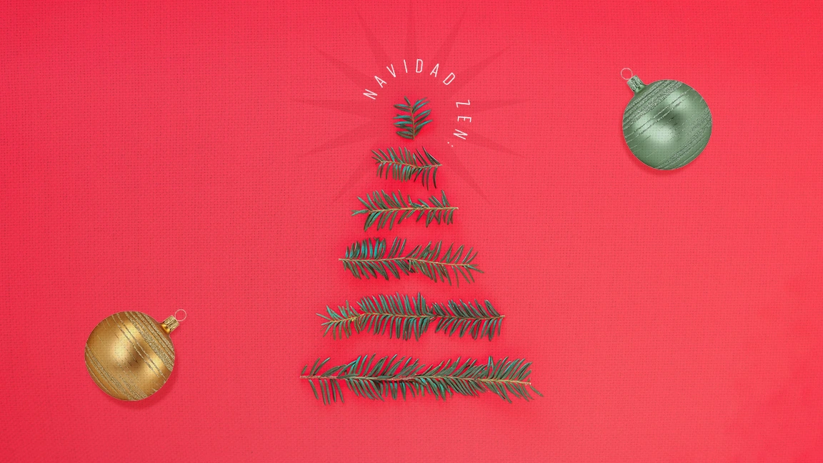 Navidad Zen: ideas de árboles de Navidad minimalistas