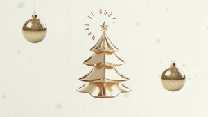Make it cozy: Tips para decorar tu casa elegante en Navidad