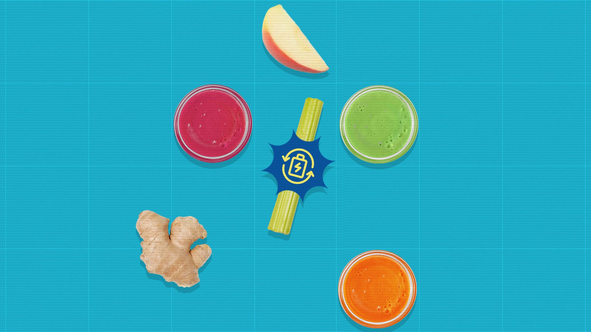 Shot en ayunas para tener energía ¡Baterías recargadas!