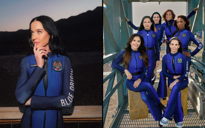 Así se entrenó para el espacio Katy Perry