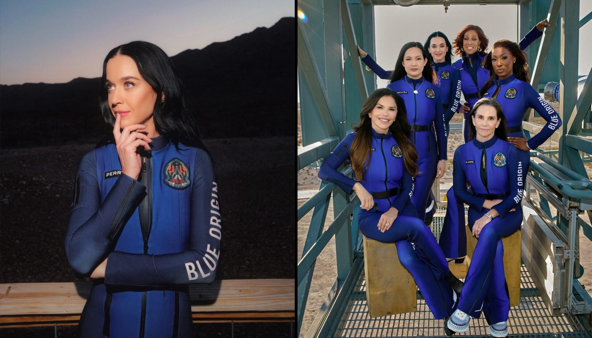 Así se entrenó para el espacio Katy Perry