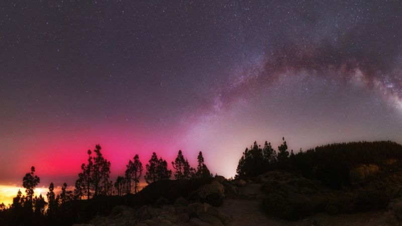 ¡Auroras boreales en México! Tormenta solar podría provocar apagones