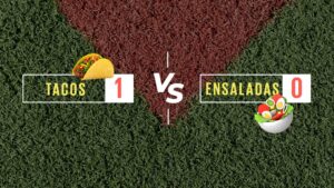 Ensaladas con más calorías que unos tacos ¡Tacos 1 – Ensaladas 0!