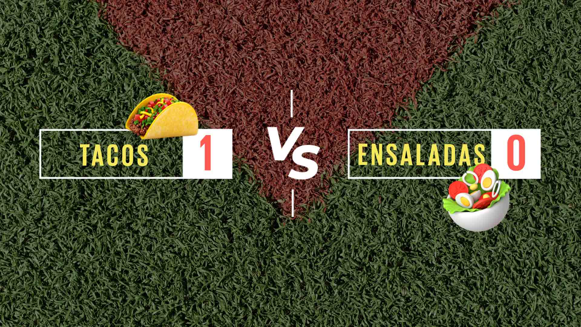 Ensaladas con más calorías que unos tacos ¡Tacos 1 – Ensaladas 0!