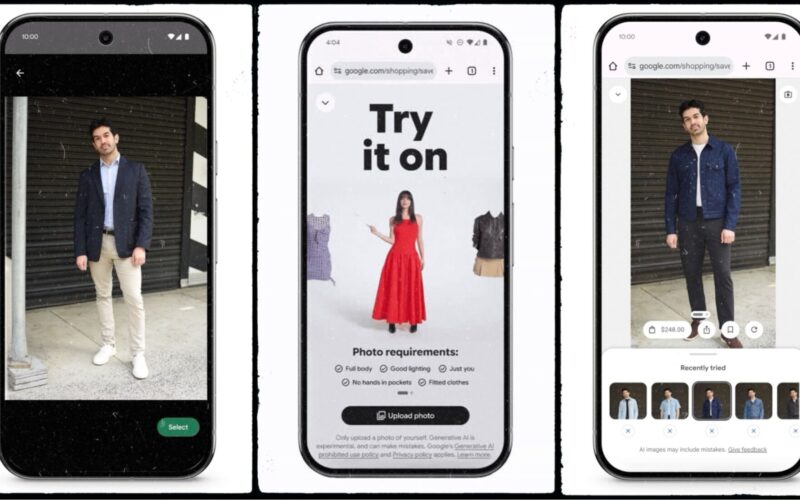 Try it on: La nueva herramienta de Google para probarse ropa virtualmente