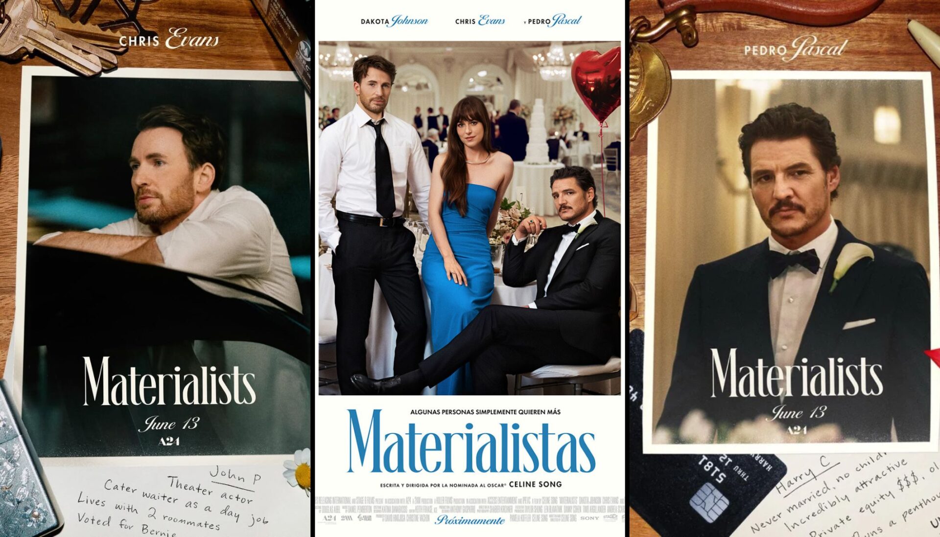 Cinco cosas que debes saber sobre Materialistas de Pedro Pascal