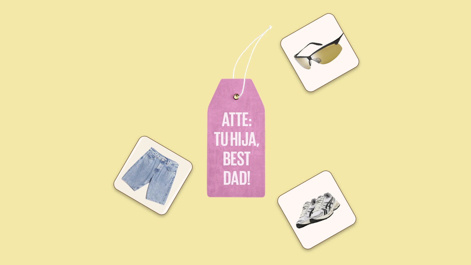 Ideas de regalos para papá: Atte: Tu hija, Best dad!