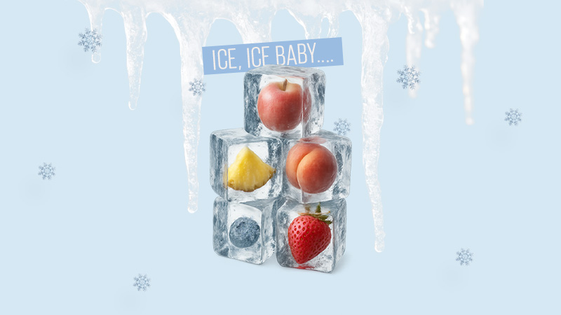 ¿Comer fruta congelada es malo o bueno? Ice, ice, baby…