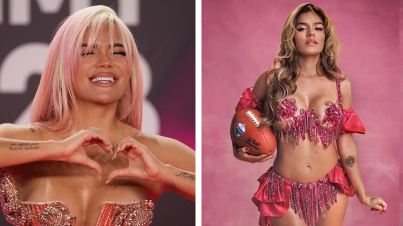 ¡Karol G en el Halftime Show del Sao Paulo Game en Brasil! Top de sus canciones
