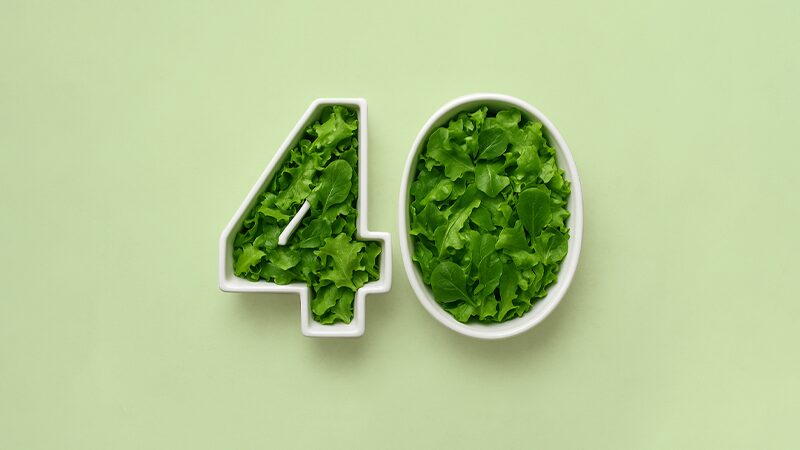 ¿Qué comer a tus 40 para perder grasa? ¡sin equipaje extra!