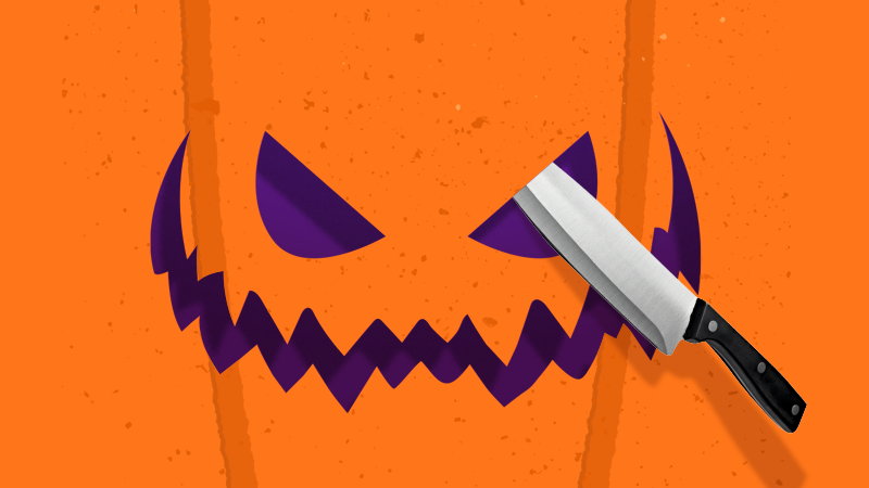 10 ideas fáciles para decorar calabazas en Halloween