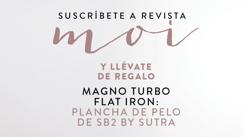 Suscríbete a #moinoviembre y llévate una SUTRA® Magno Turbo Flat Iron