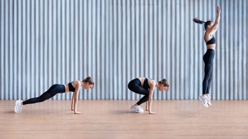 Rutina de burpees por 30 días para activar la quema de grasa ¡Sin burpess no hay paraíso!