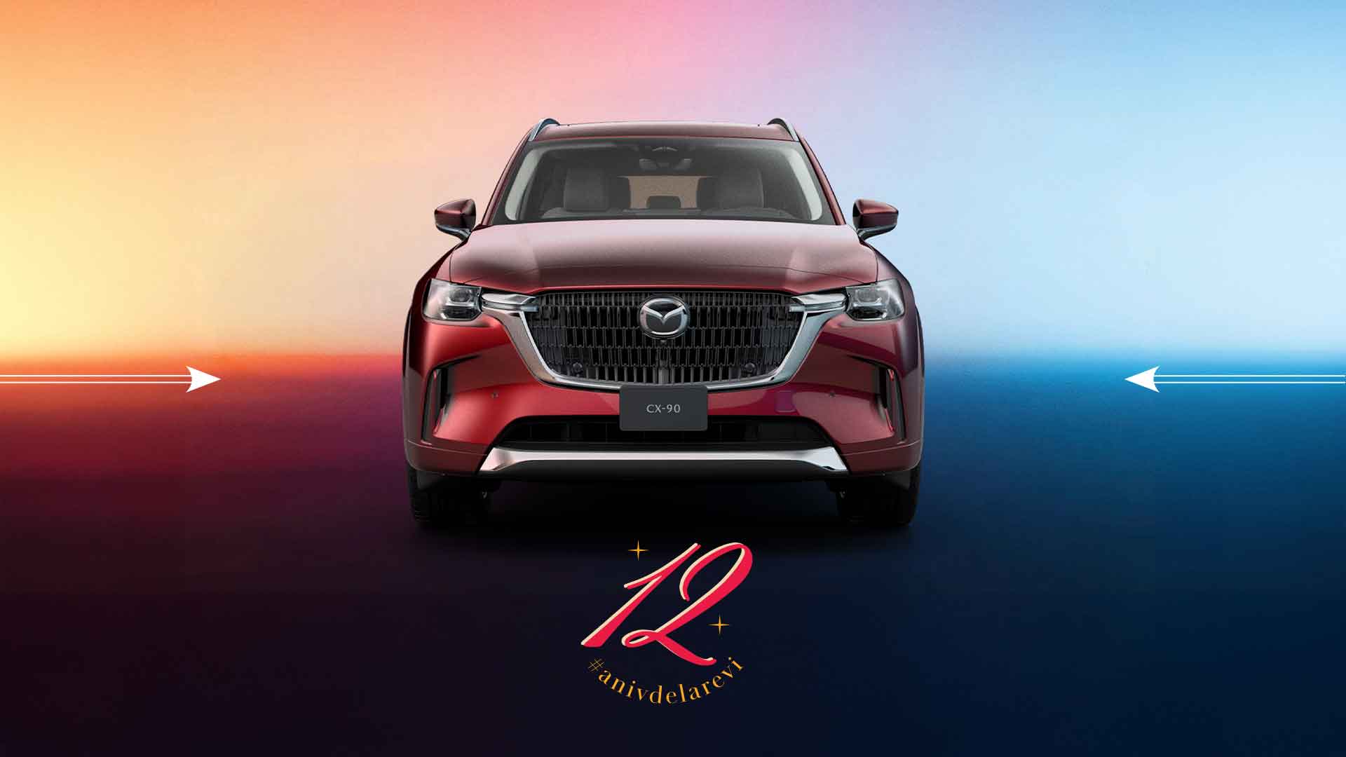 Estrena una Mazda CX-90 2026 por el cumple 12 de moi ¡te la regalamos!