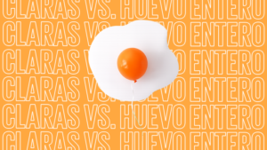 Claras vs. huevo entero ¿cuál es realmente más saludable?