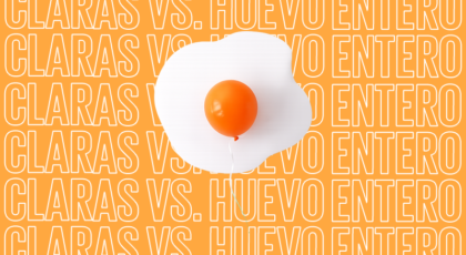 Claras vs. huevo entero ¿cuál es realmente más saludable?