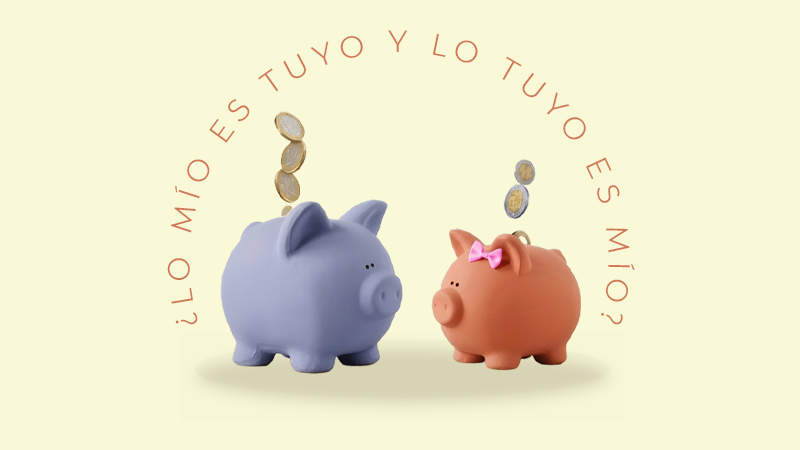 ¿Debería combinar cuentas con tu pareja? ¿Lo mío es tuyo y lo tuyo es mío?