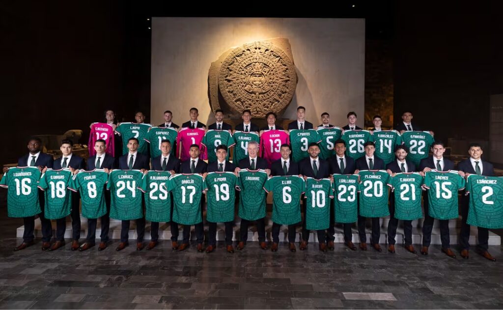 foto oficial selección mexicana