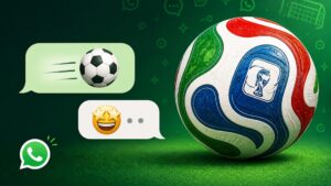 El emoji de balón de WhatsApp ya cambió: así se ve la Trionda, el balón oficial del Mundial 2026