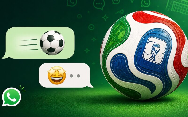 El emoji de balón de WhatsApp ya cambió: así se ve la Trionda, el balón oficial del Mundial 2026