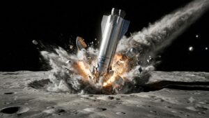 Cohete de SpaceX chocará contra la Luna ¿Qué pasará con él y la basura espacial?