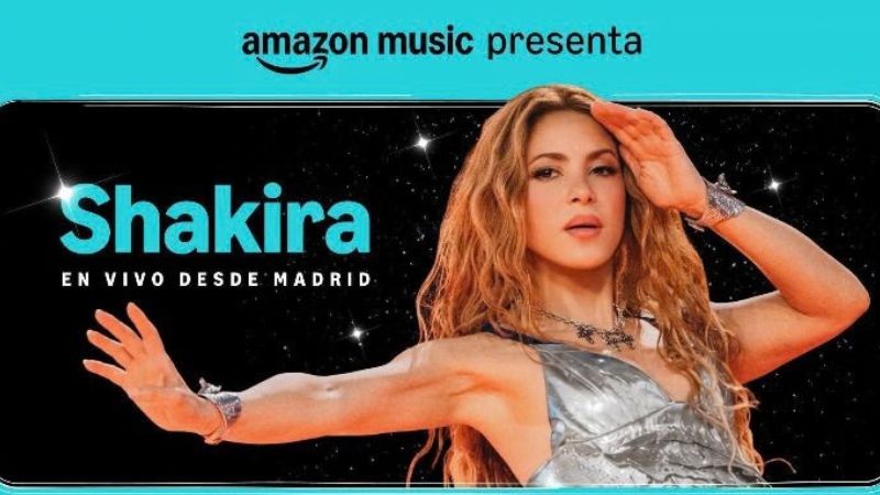 Shakira y Amazon Music te traen la mejor oportunidattt para que tú también factures