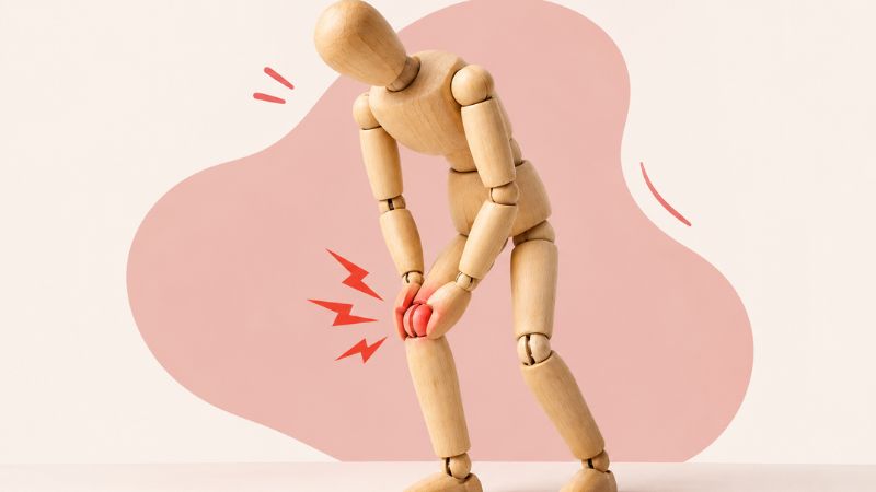 El significado emocional del dolor de rodillas